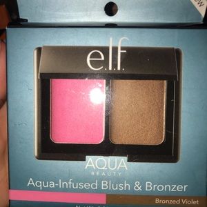 Aqua infused blush and bronzer from Elf